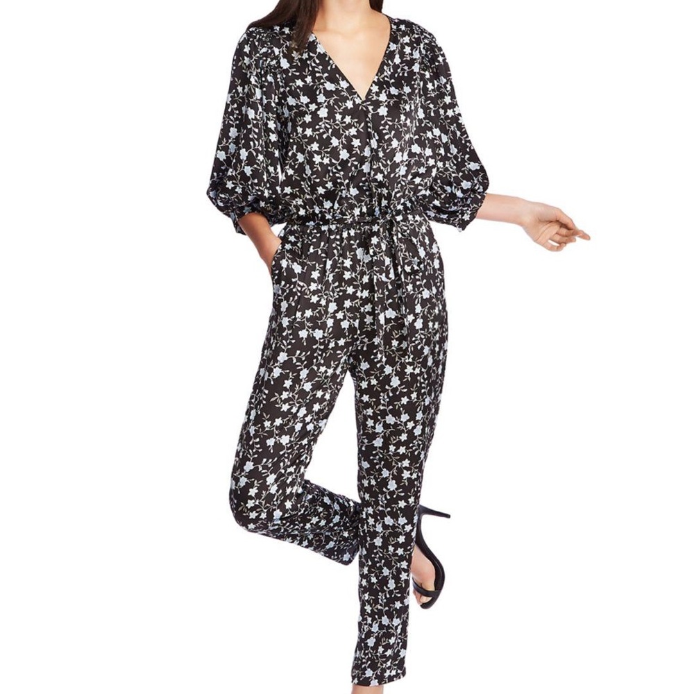 NWT 1. STATE Romantic Vines Jumpsuit